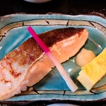 Azusa An - 鮭の塩焼き 玉子焼き