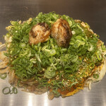 湊商店 - 「広島牡蠣盛り」の野菜ダブルで麺うどん