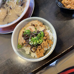 博多ラーメン なみへい - ごはん[小] 90円