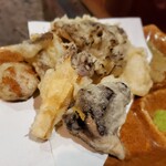 柳家 - キノコの天ぷら