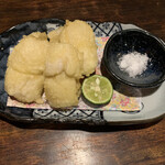 魚酔 - 鱧の天ぷら
