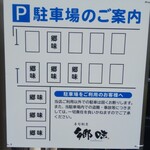 寿司割烹 郷味 - 駐車場のご案内(2021.09.18)