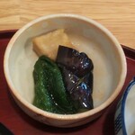 寿司割烹 郷味 - 小鉢 ※拡大 (2021.09.18)