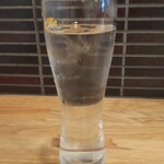 寿司割烹 郷味 - お冷 (2021.09.18)