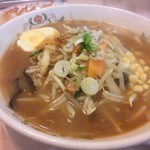 餃子の王将 - ミソラーメン@462