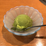 もっちゃん家 - 抹茶アイス