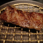 西麻布 焼肉 X - 但馬玄特上カルビ