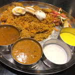 インド料理店 キングカレー - ビリヤニセット