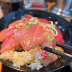 西村麺業 - マグロ丼 1150円