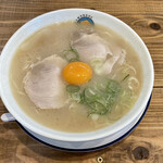 Kumonoue - のり玉ラーメン(930円)※ 海苔は別皿