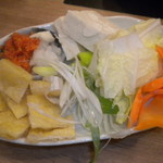 Gyuutata - 取り放題の野菜の一部