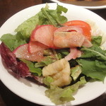 2012.11.12）甘いフルーツトマトがおいしかったサラダ