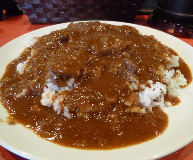 閉店 辛口料理 ハチ 大阪天満宮 カレーライス 食べログ