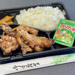 芝の鳥一代 - 芝の唐揚げ弁当（700円）