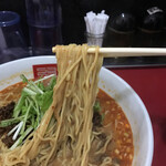 京橋ササラ - 麺のアップ