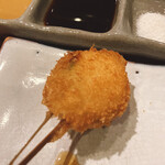 串かつ あーぼん - 魚のすり身とチーズ