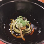 串かつ あーぼん - 茶そば