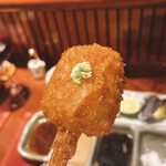 串かつ あーぼん - 胡麻豆腐