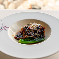 広東料理 センス - 舌平目と豆腐のブラックビーンソース蒸し