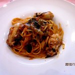 ベルクール - カキのトマトソーススパゲッティ！(2012,11/11)