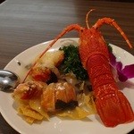 廣翔記 関内館 - 伊勢えびのウーロン茶芳香炒め 