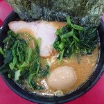 ラーメン 杉田家 - ラーメン並＋のり・青菜増し