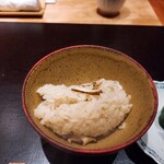 炭火割烹 白坂 - ⚫松茸ごはん　