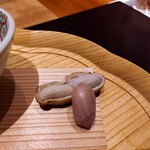 炭火割烹 白坂 - ⚫茹で落花生