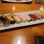 魚正 - 握りです