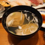 魚正 - ハマグリのお吸いです