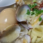 塩そば専門店 桑ばら - アサリと葱のそば