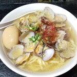 塩そば専門店 桑ばら - アサリと葱のそば