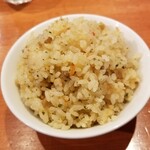 麺屋 六感堂 - ピラフ風炊込みご飯