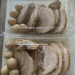 かじろうramen7 - おつまみセット600円　豚さん&味付けうずら