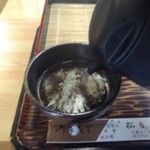 Shougetsuan - 蕎麦湯を注ぎます