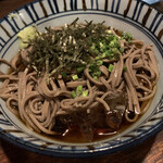 魚酔 - そば　シコシコで蕎麦そのものの味がしっかりしていて美味