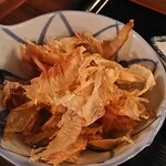 はやとみ  - こちらもたっぷりな鰹節をトッピング⤴して醤油で頂きました(^_^)v