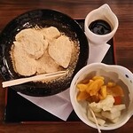 はやとみ  - 「わらび餅セット」 着盆＼(^o^)／