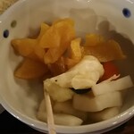 はやとみ  - 「お漬け物」がこちらのセットにも！お口直しにピッタリ(^^)d