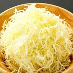 shredded cabbage