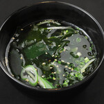 Seaweed soup