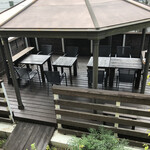 カフェ 八曲音 - テラス席