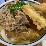 三井うどん店 - 肉ごぼう