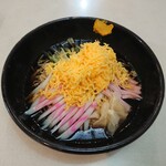 川ばた - 冷やし中華、至ってシンプル〜でも麺の量が多めに思えて満足マンゾク♪