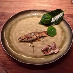 Fujiya 1935 - 子持ち鮎のコンフィ　ヘベス