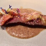 Fujiya 1935 - 北の里自然牛　トマトの種とマスタードのソース