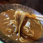 玉川 - カレー南蛮がよく絡む、コシのある蕎麦