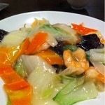 ひとつの理想型のあんかけ焼きそば