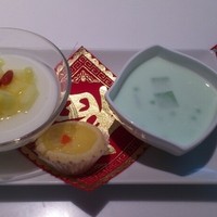 中国料理 桃李 ホテル日航大阪 - 杏仁、タピオカ、タルト