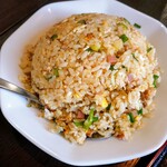 家庭料理 富久 - 刀削麺にプラスの台湾チャーハン300円税込。